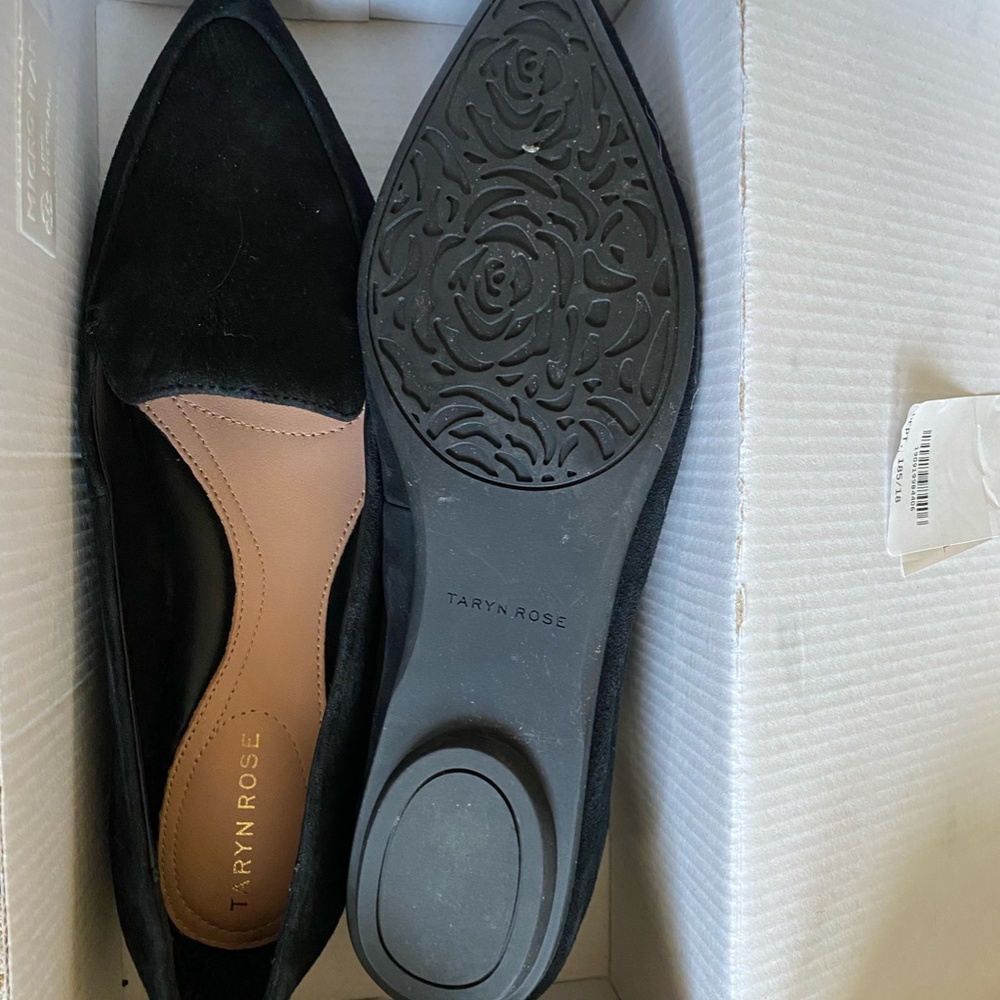 TARYN ROSE black flats